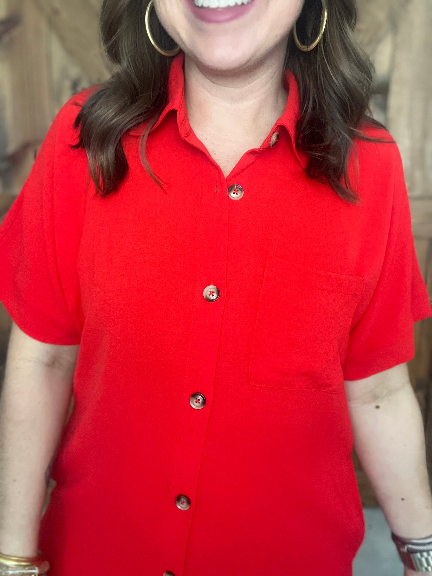 Firecracker Dress - Red