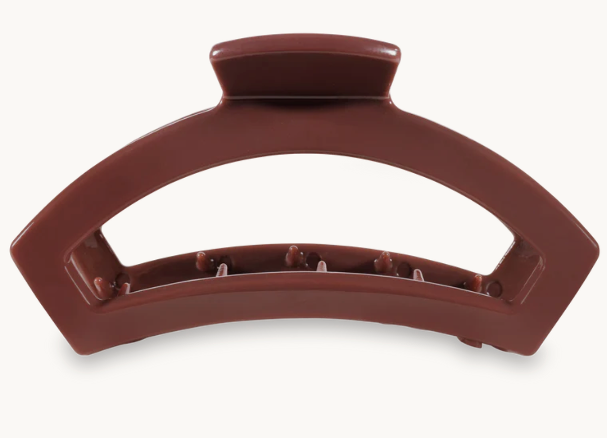 Open Hair Clip | Med | Nutmeg