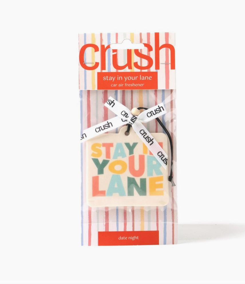Stay in Your Lane Car Air Freshener