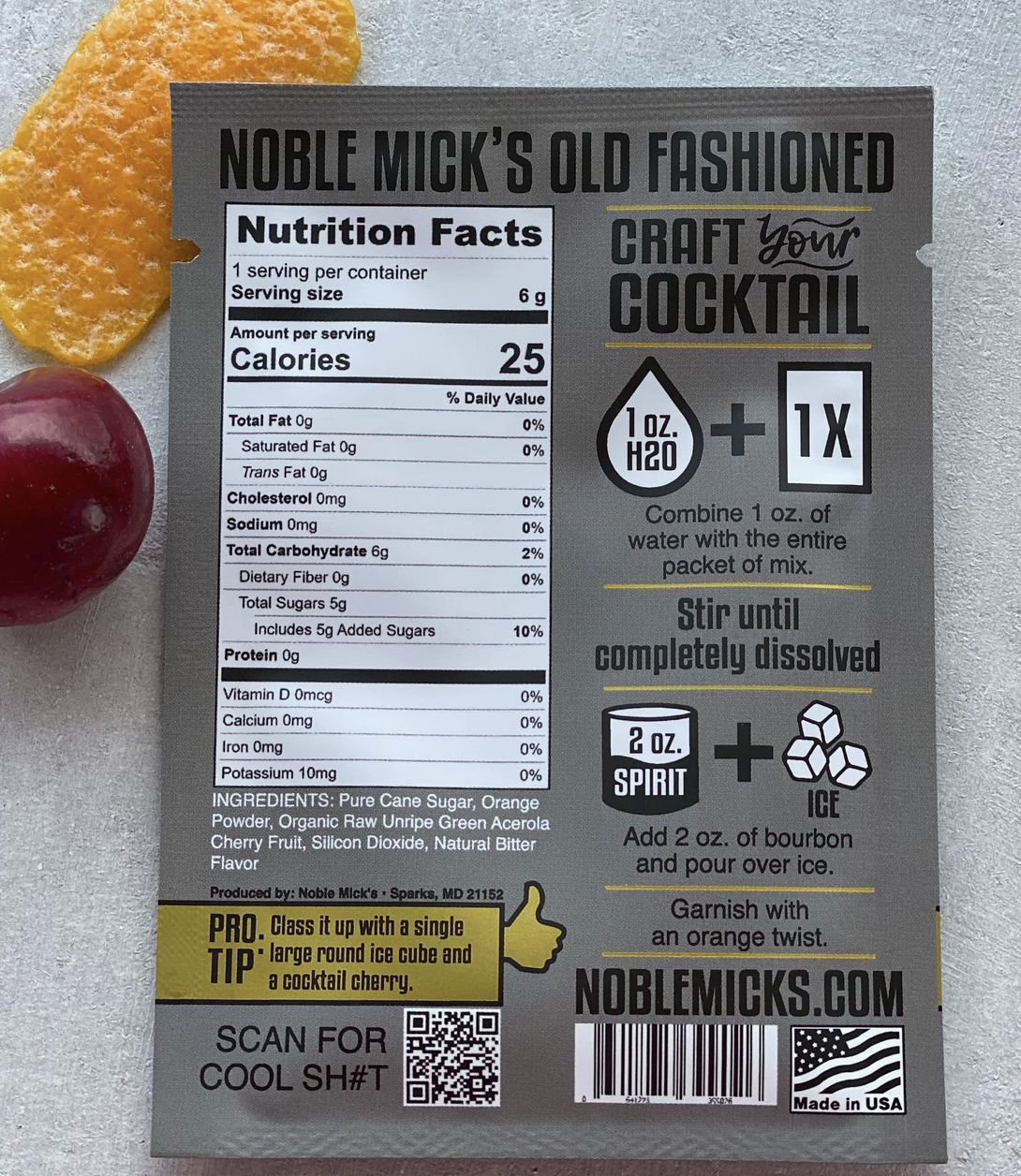 Old Fashioned Craft Cocktail