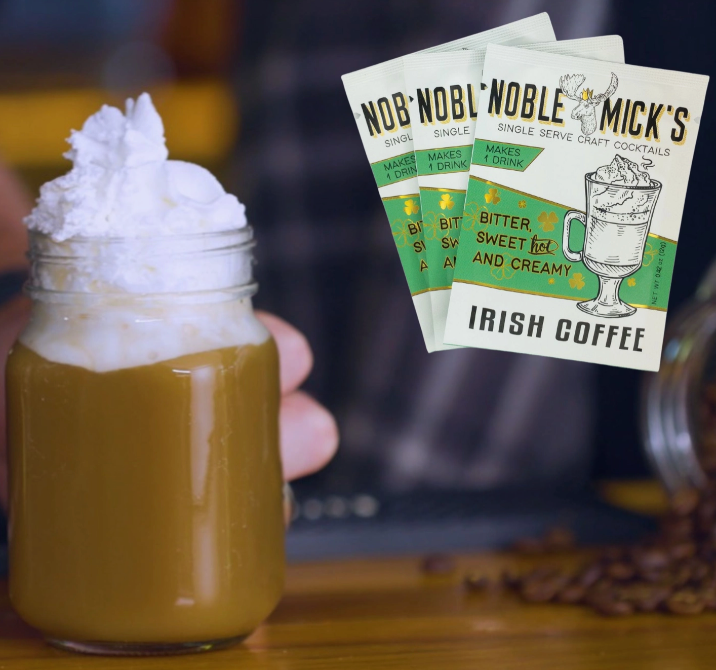 Irish Coffee Craft Cocktail