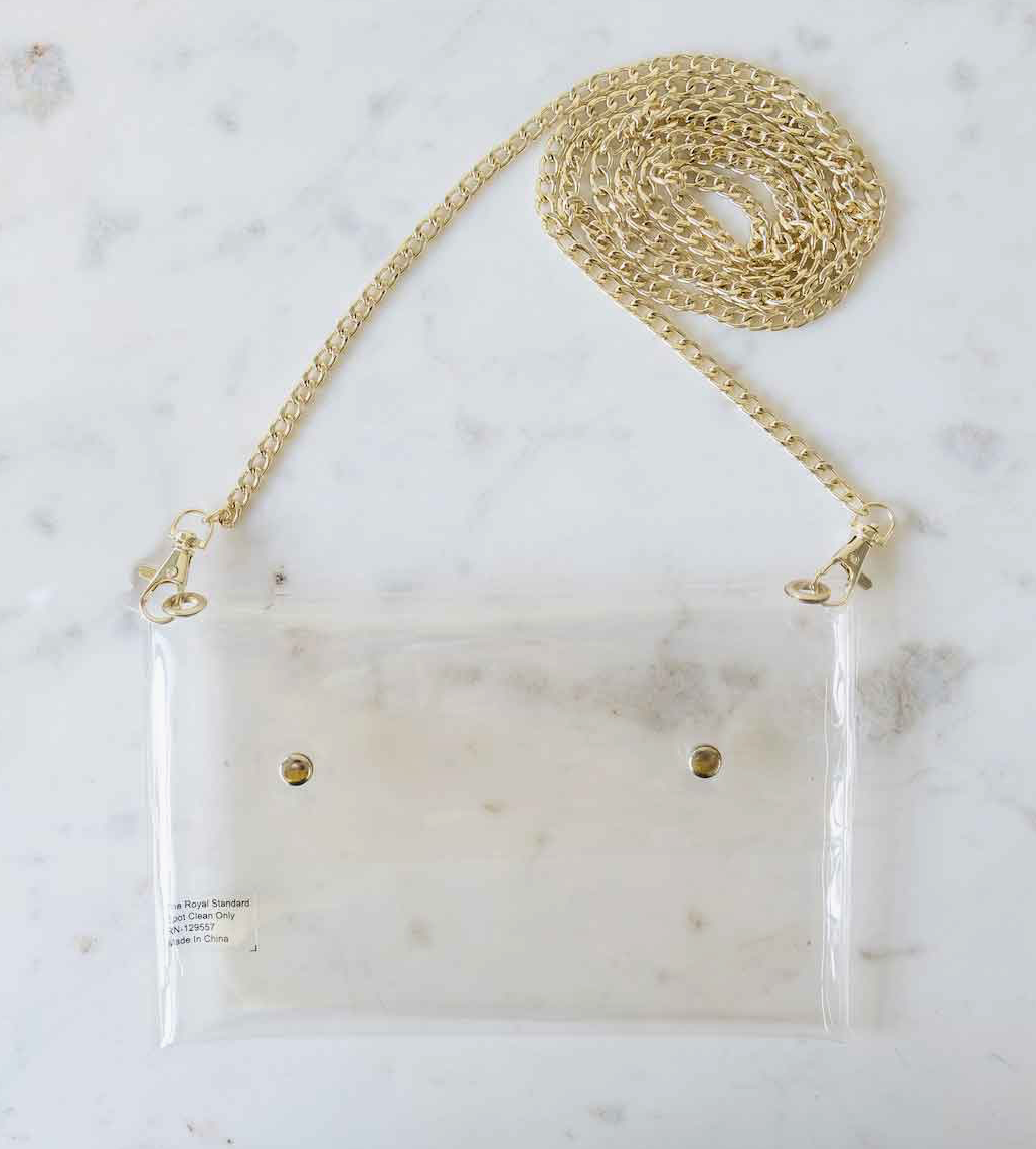 Clear Envelope Crossbody