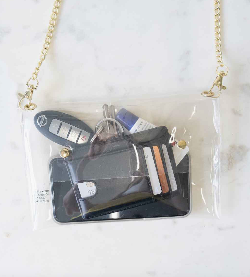Clear Envelope Crossbody