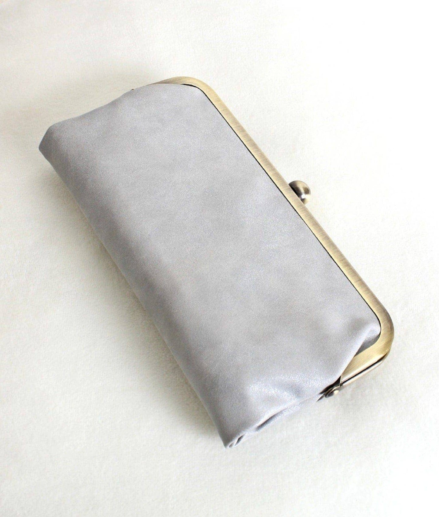 Lock Clutch - Pearl Gray