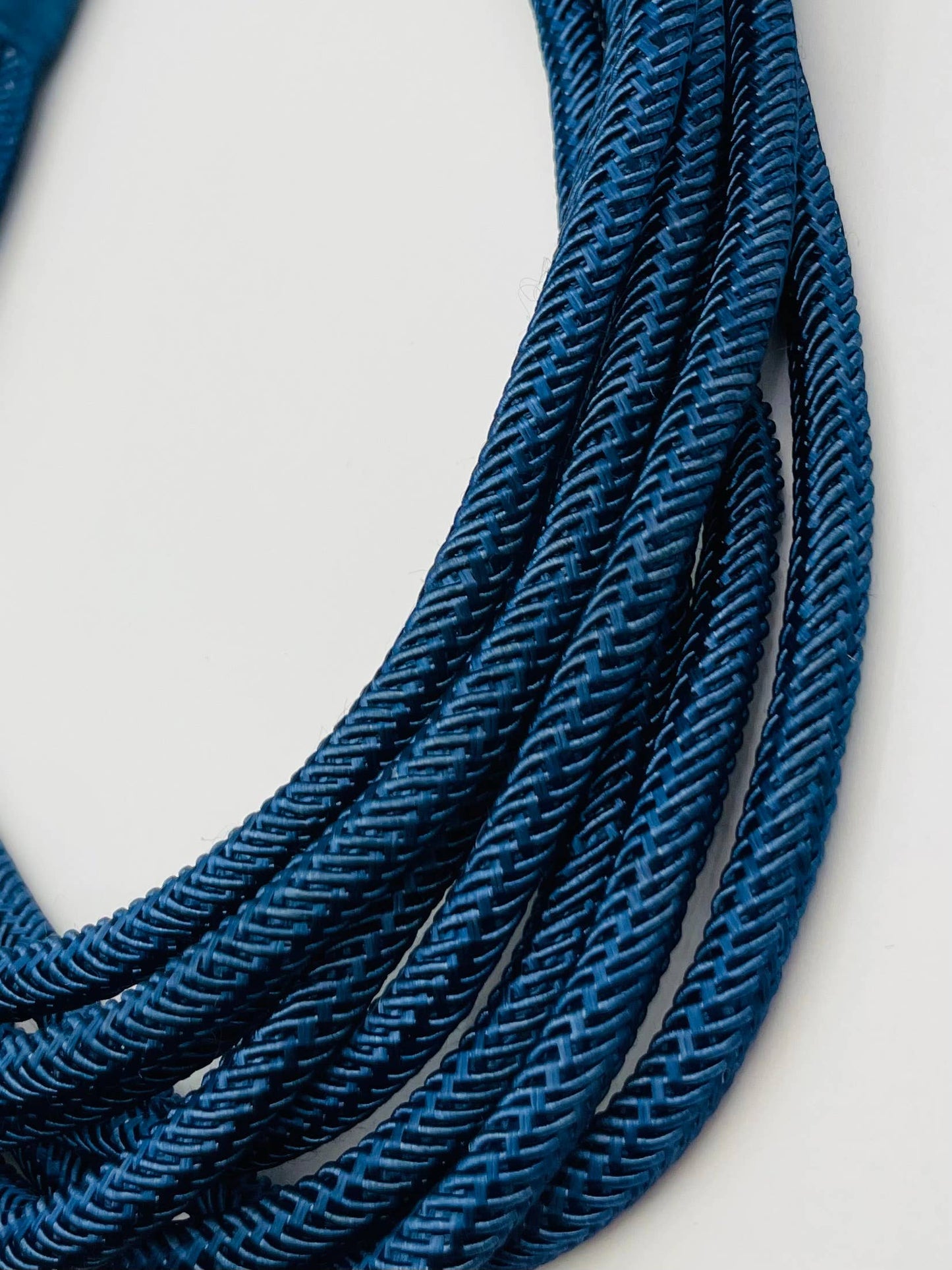 Slub Necklace - Navy
