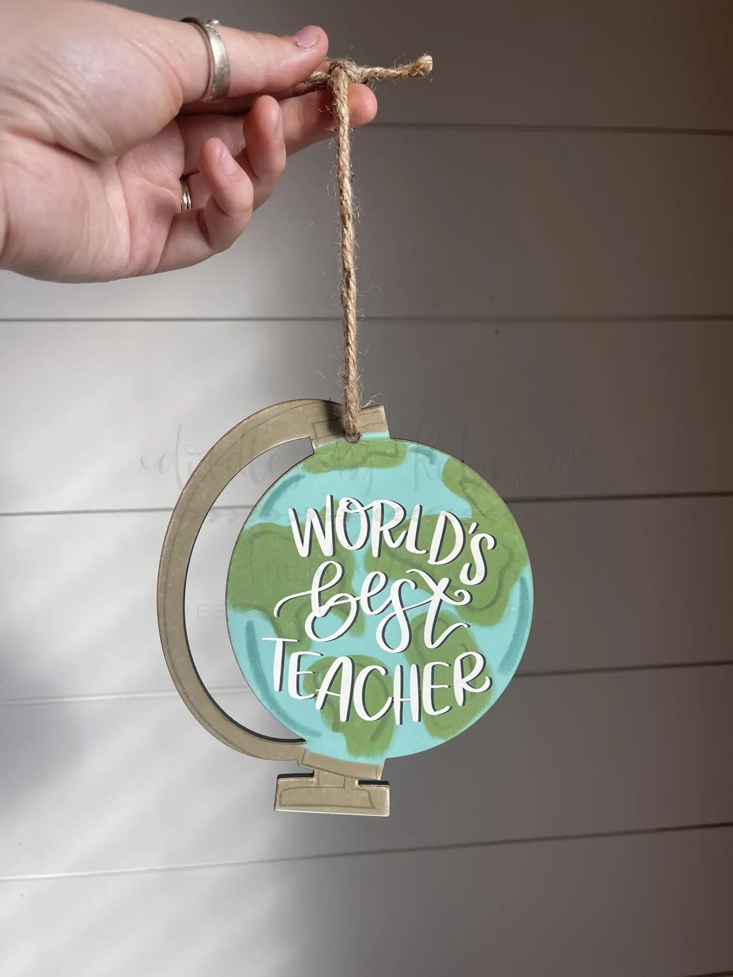 World's Best Teacher Ornament