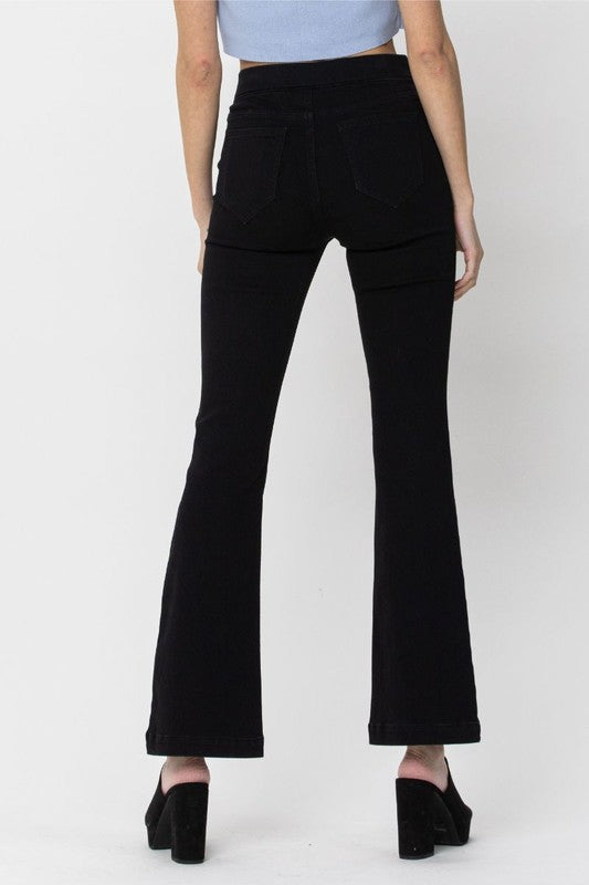 Cello Black Flares Petite - 30"