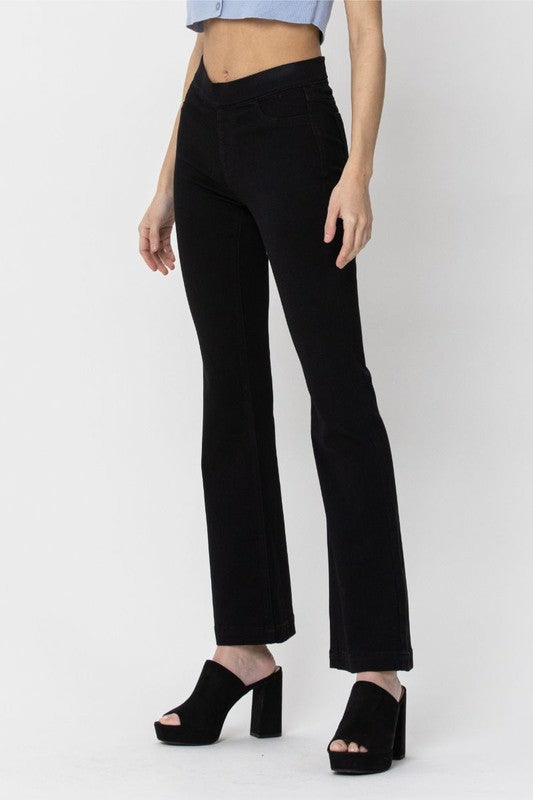 Cello Black Flares Petite - 30"