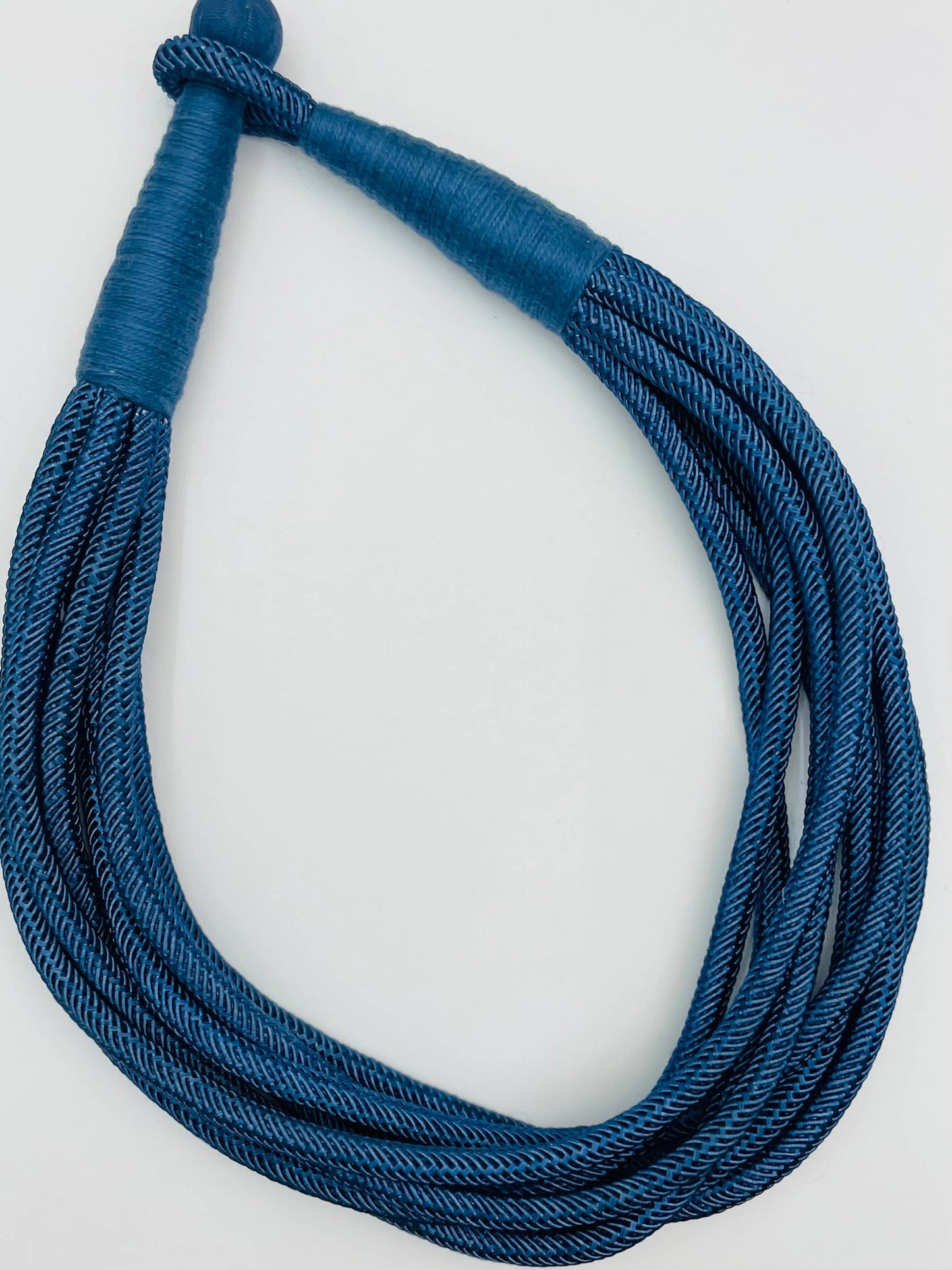 Slub Necklace - Navy