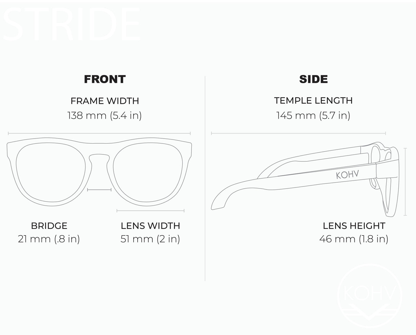 STRIDE SKY MIRROR Polarized Active Soft Round Sunglasses