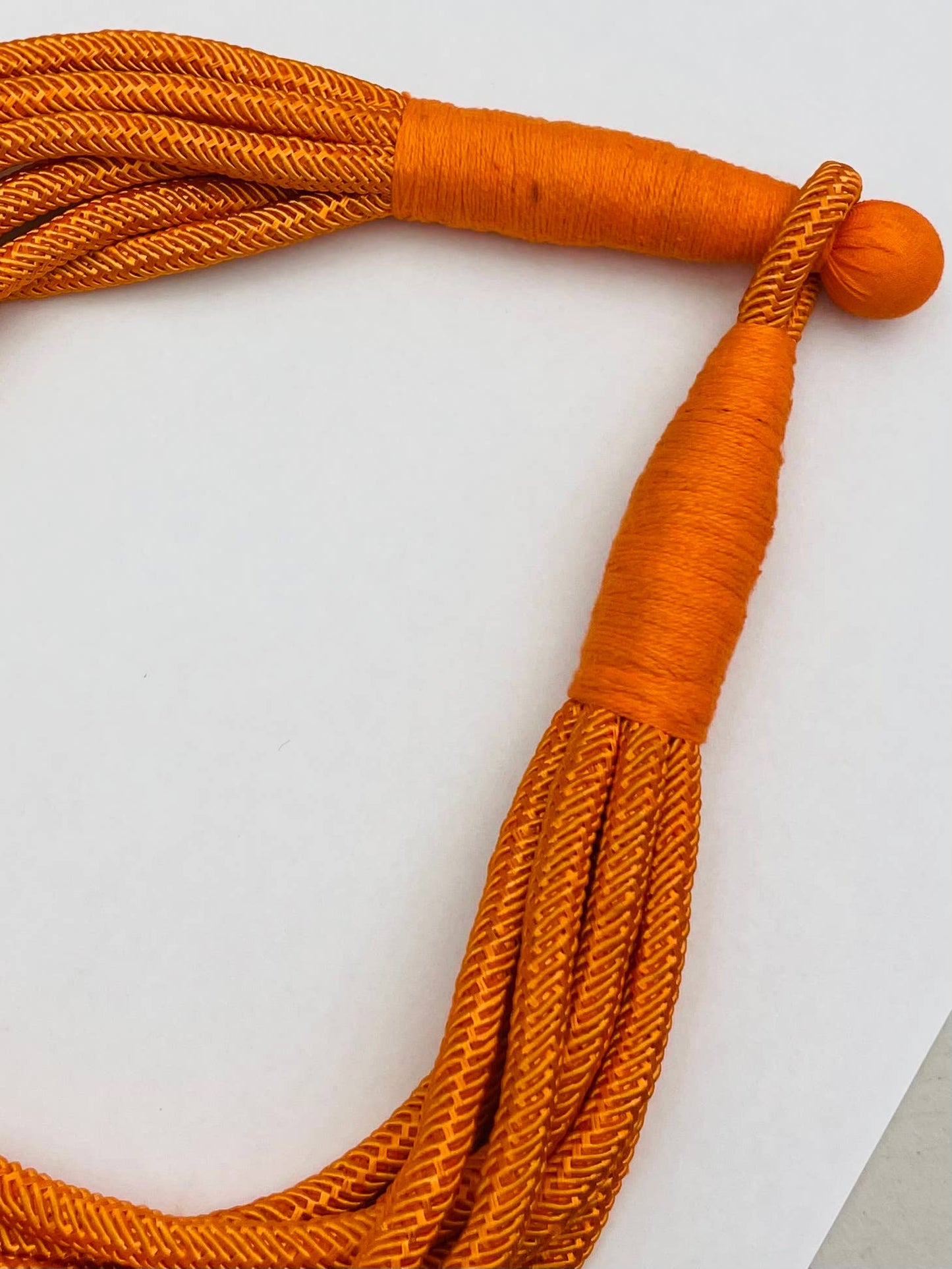 Slub Necklace - Orange