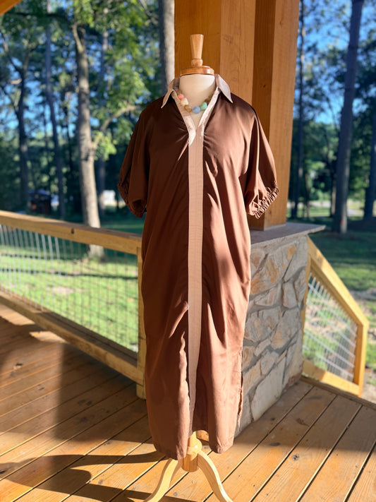 The Fine Line Midi Dress