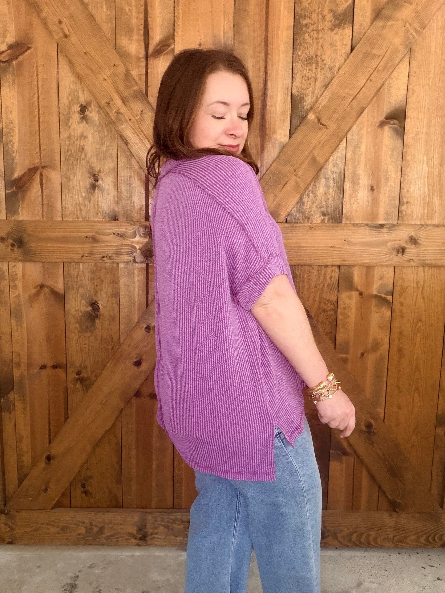 Must Have Basic Top - Lt. Plum