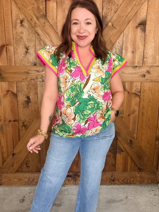 Palm Pop Top