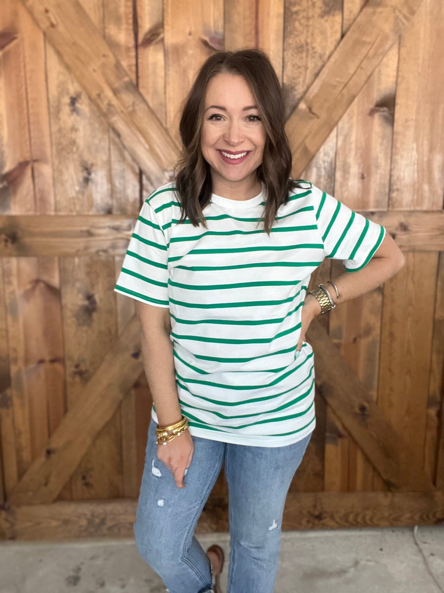 Conga Line Top - Green