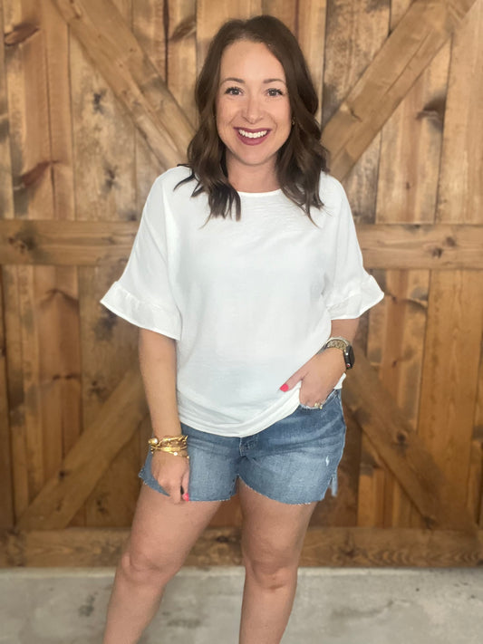 Perfect Day Top - White