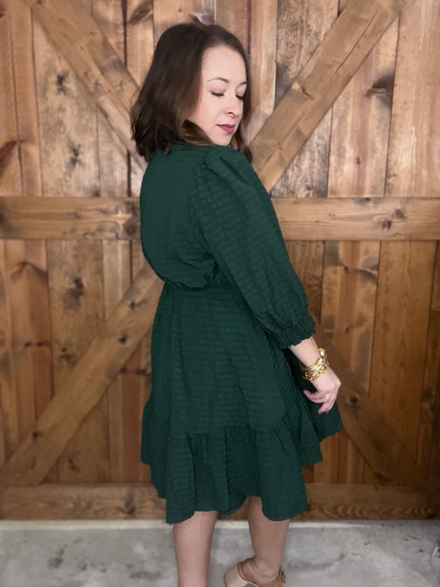 Evergreen Dress - Green
