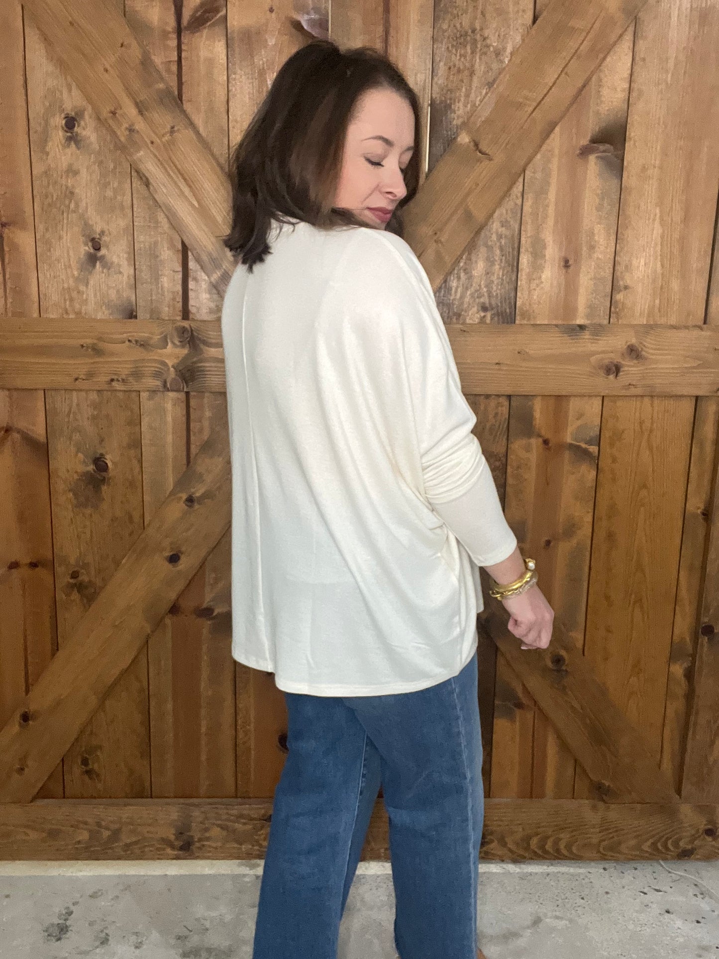 The Base Layer Top - Cream