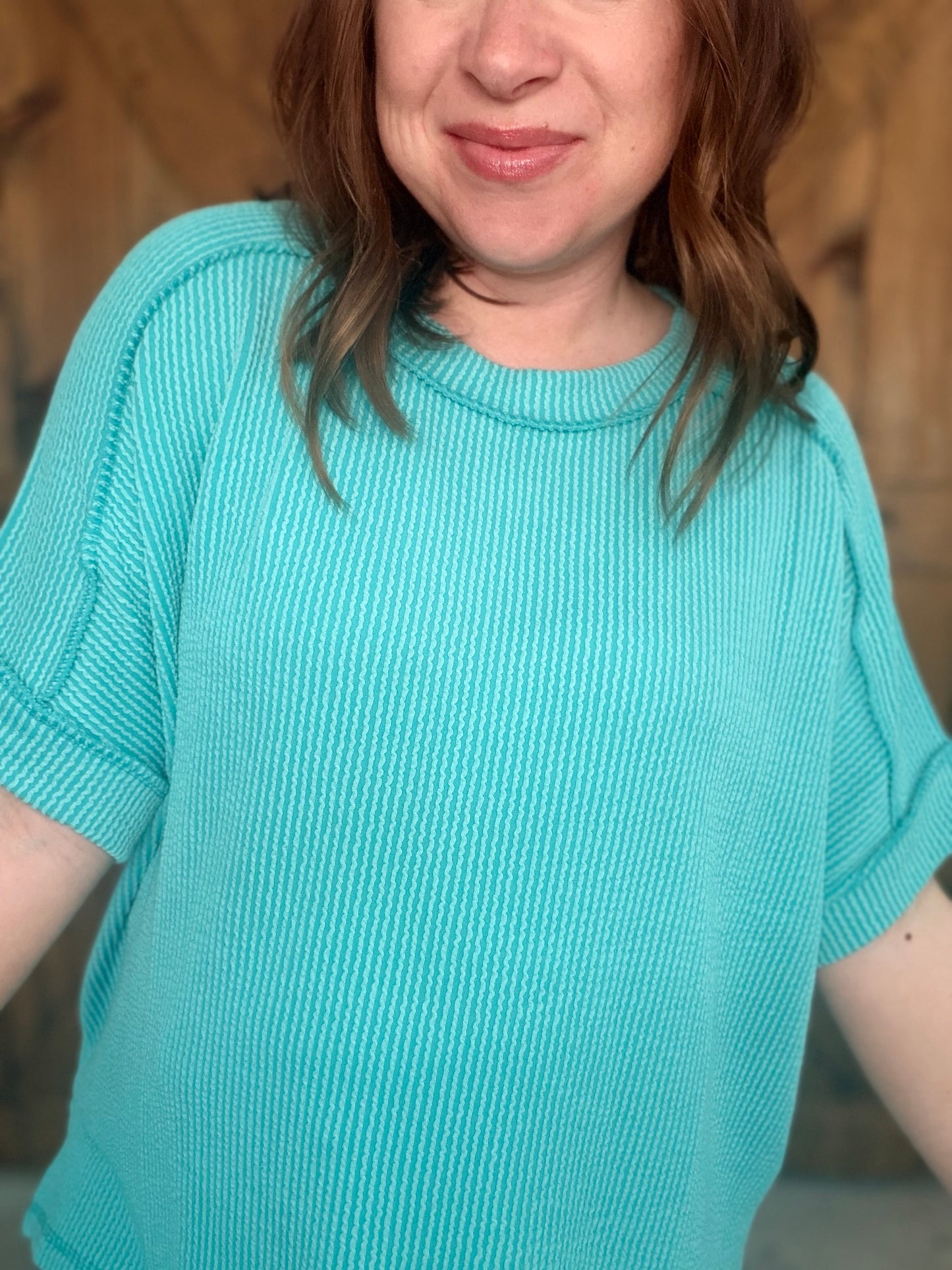 Must Have Basic Top - Turquoise