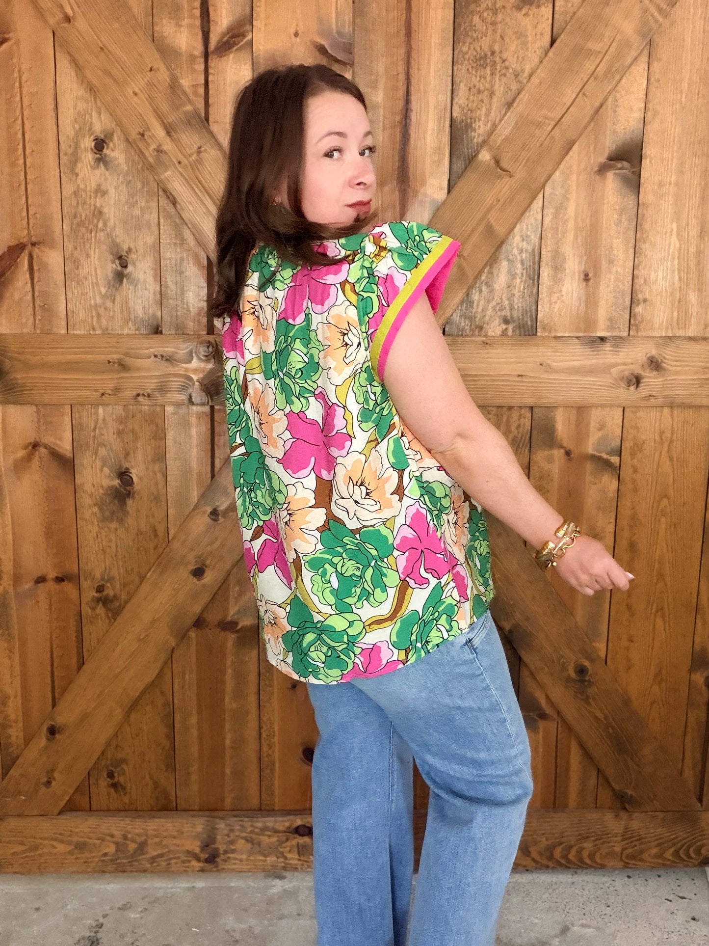 Palm Pop Top