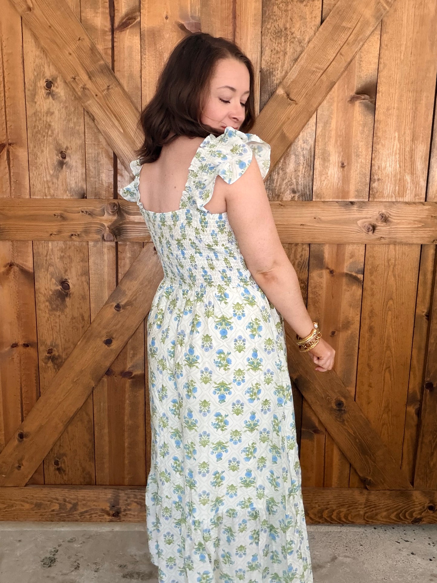 So Easy Dress - Blue Multi