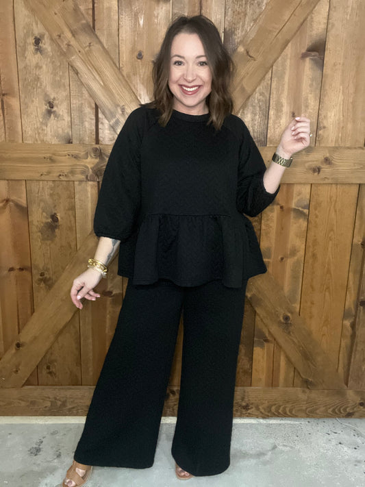 Roaming Around Set - Black