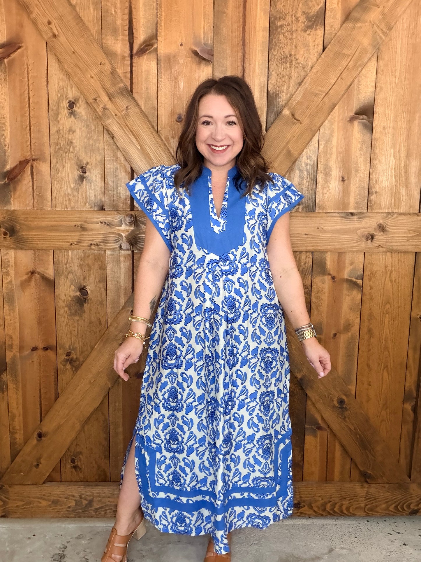 Blue Haven Midi Dress