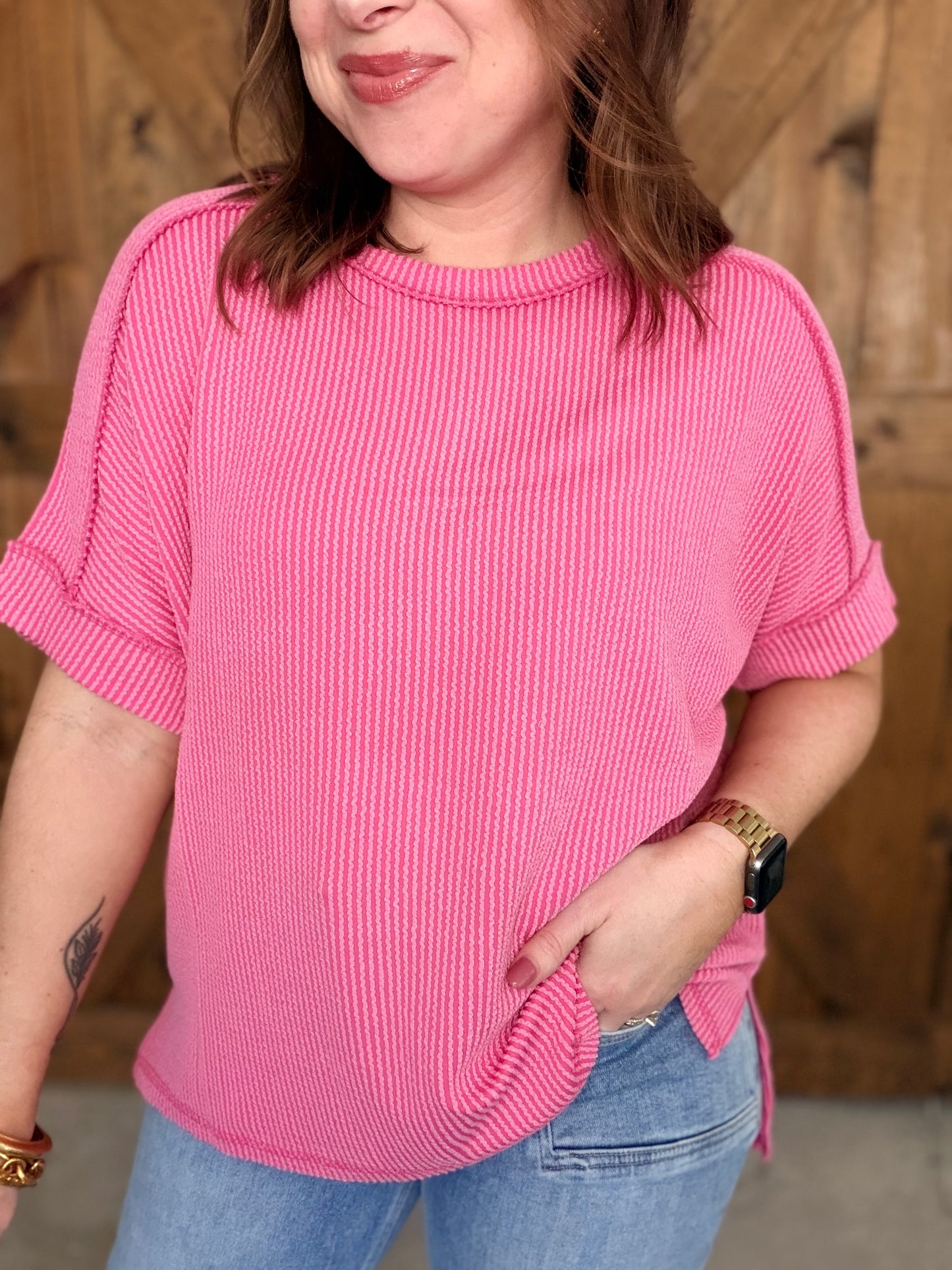 Must Have Basic Top - Fuchsia