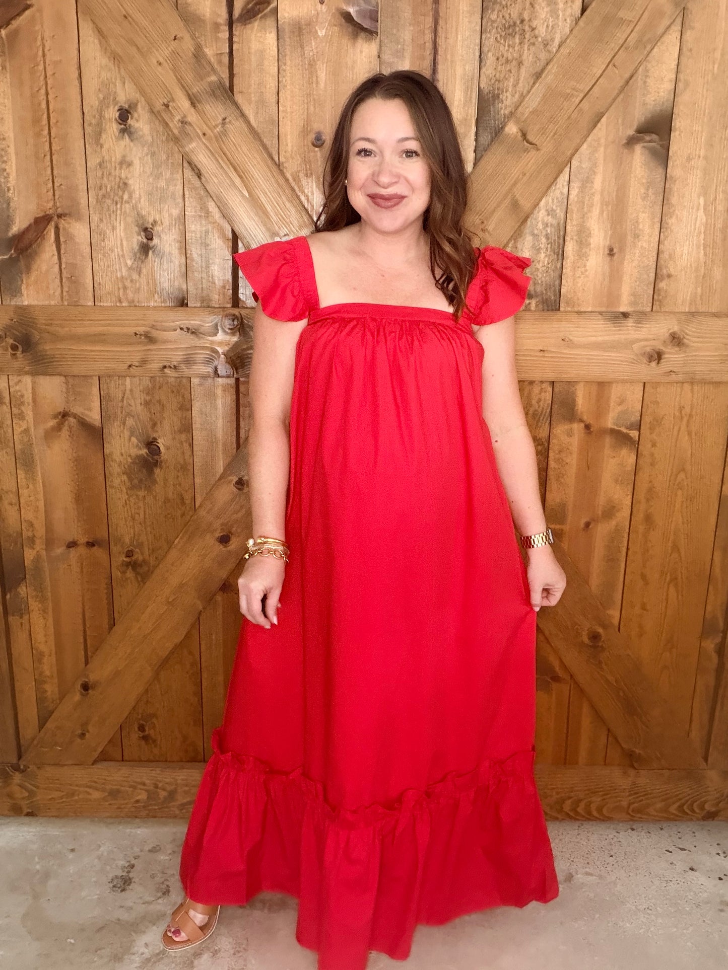 Red Hot Summer Dress