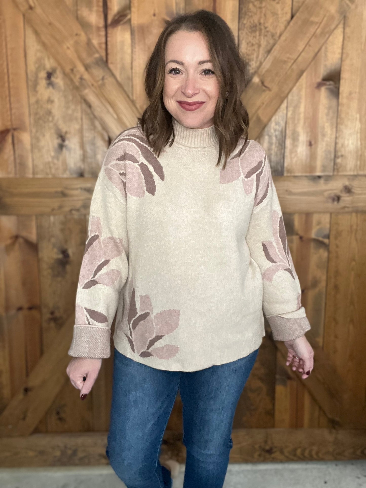 She Is Love Sweater - Taupe
