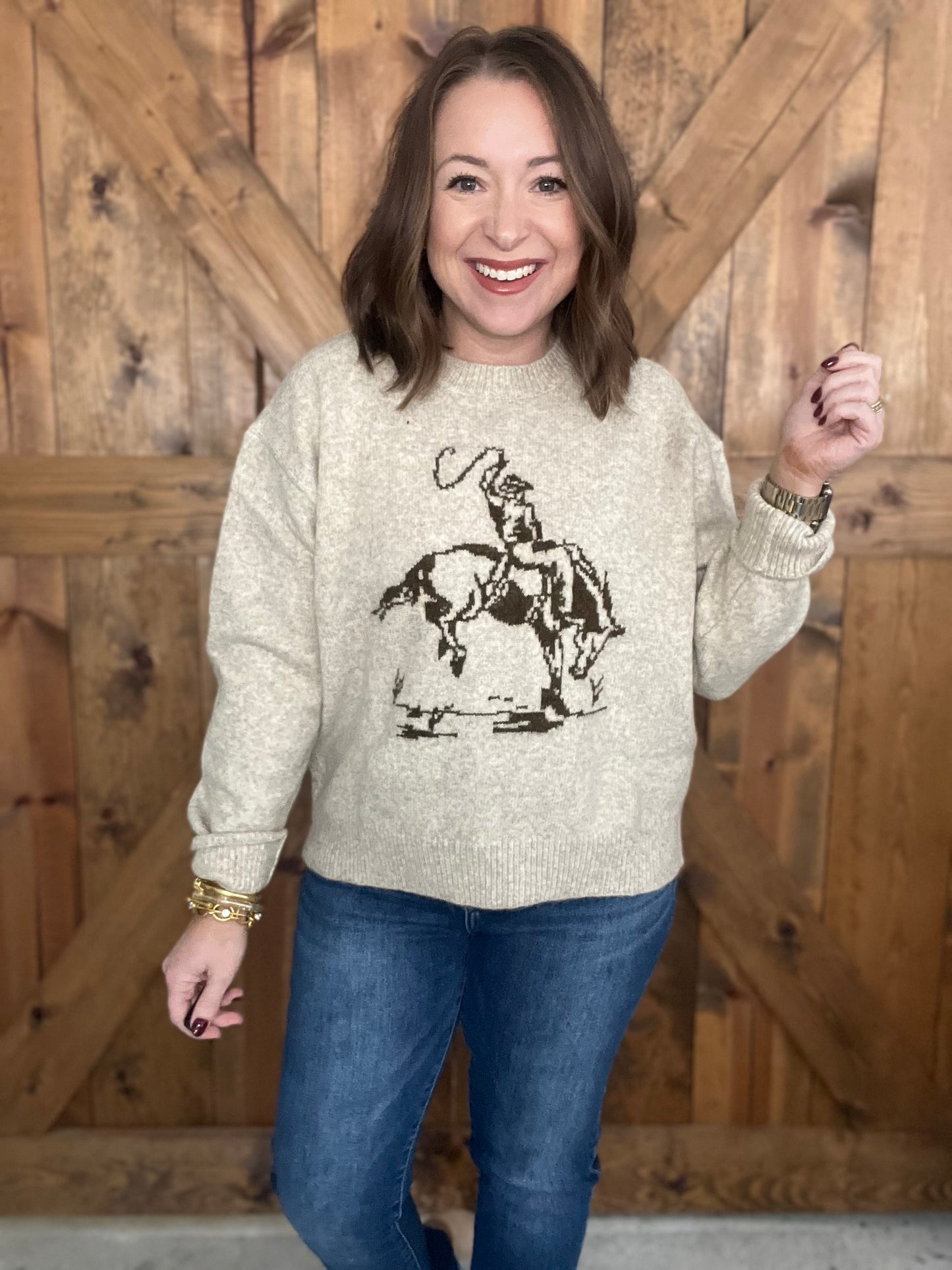 Giddy Up Sweater