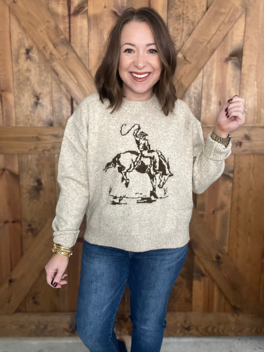 Giddy Up Sweater