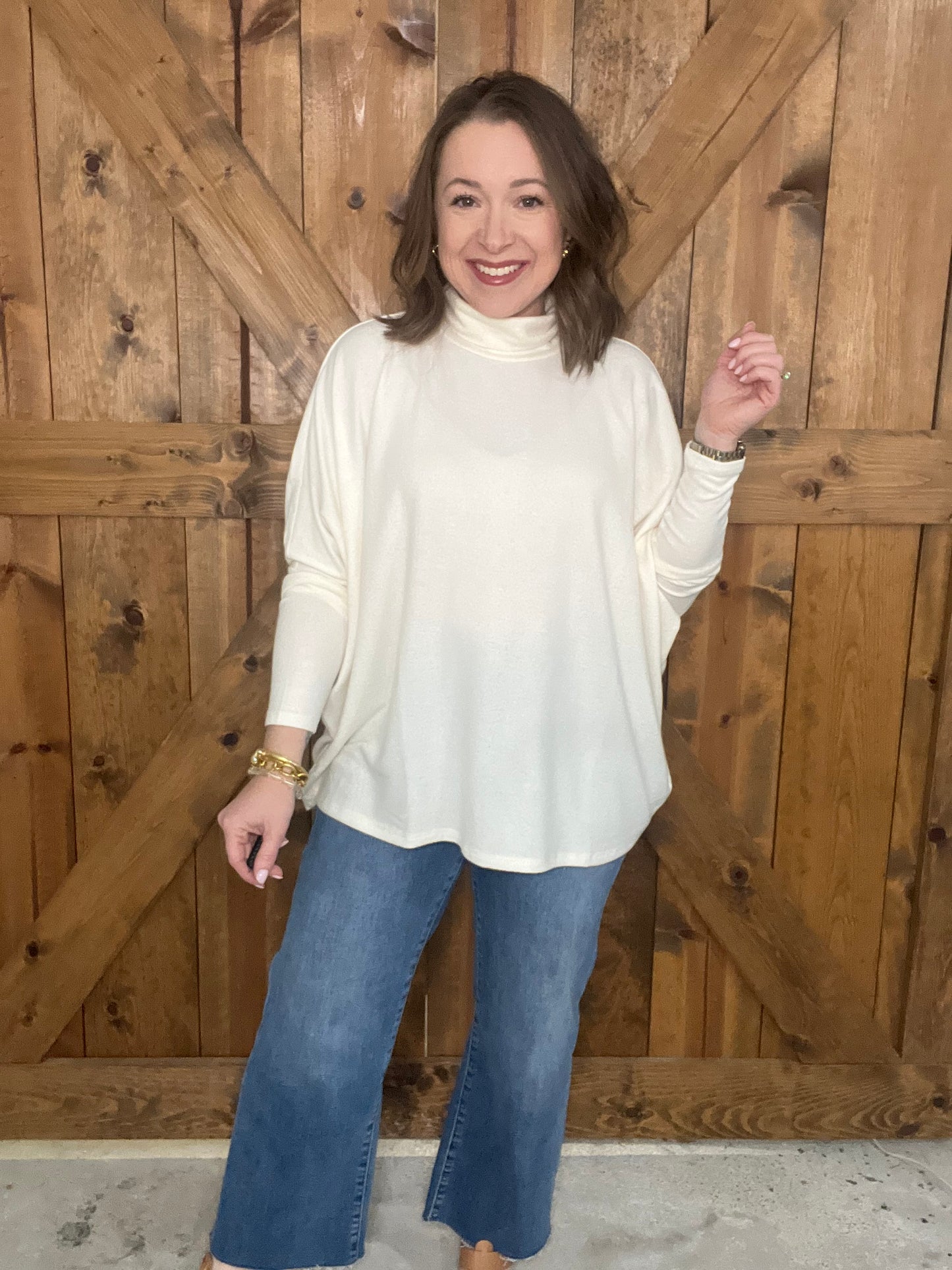 The Base Layer Top - Cream