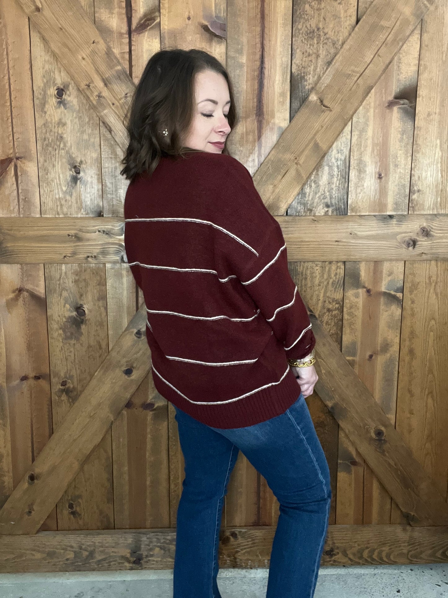 By and By Sweater - Redwood