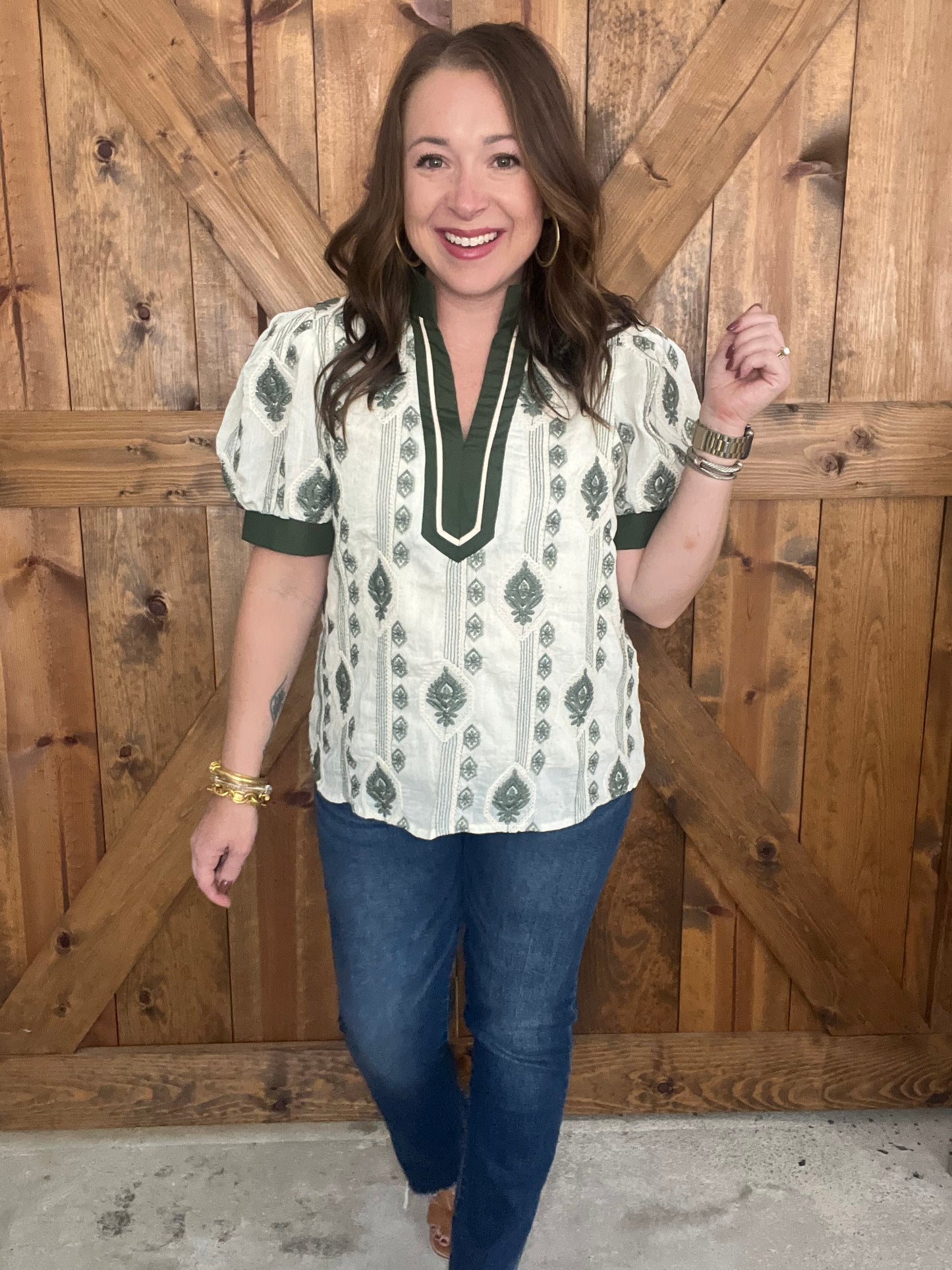 Wanderlust Top - Olive