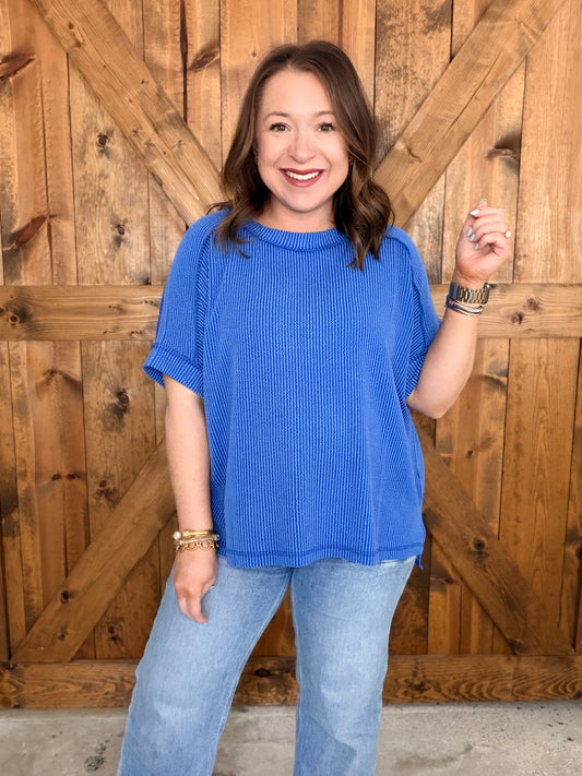 Must Have Basic Top - Blue