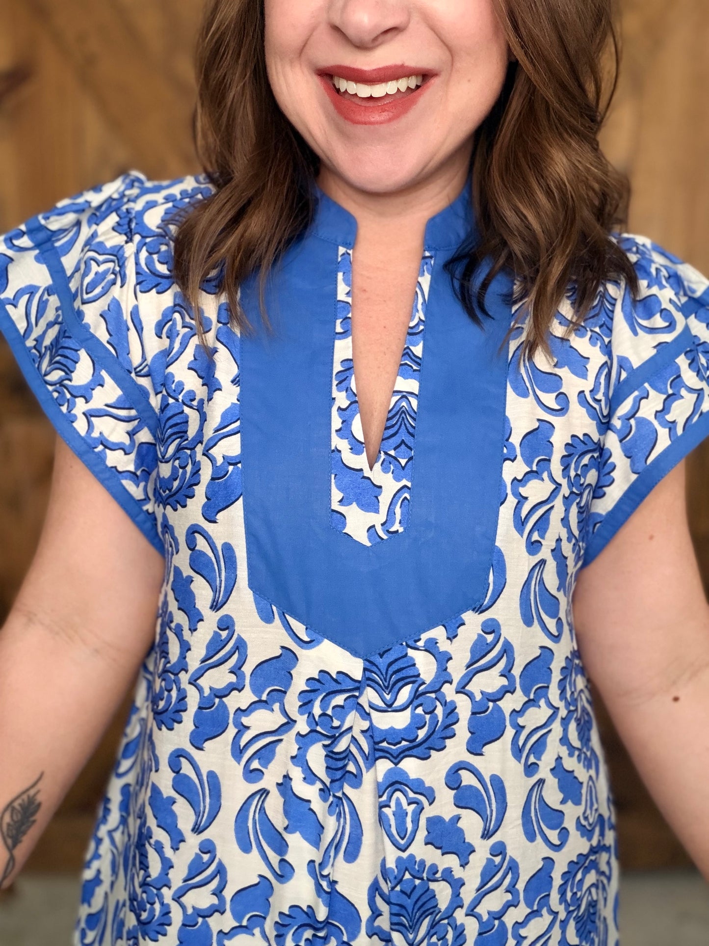 Blue Haven Midi Dress