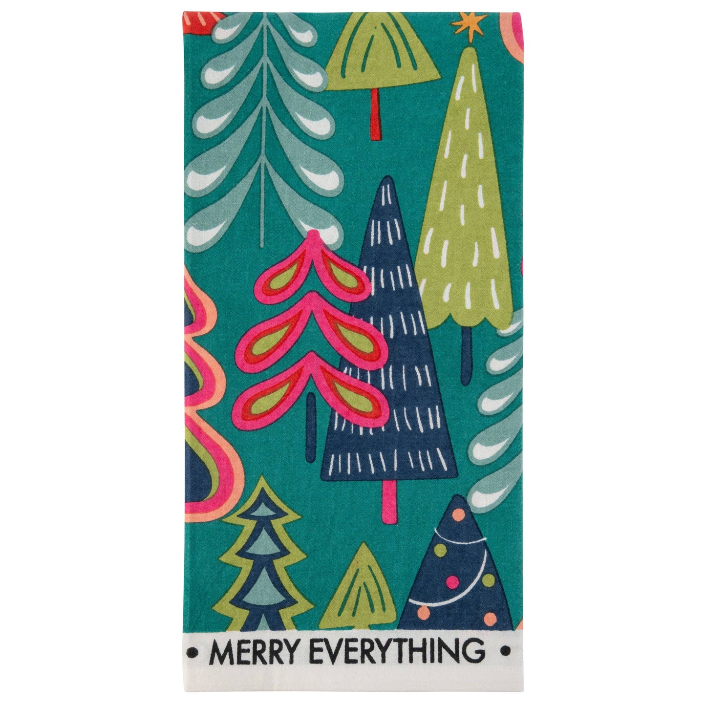 Holiday Shelly Tea Towels: Trees