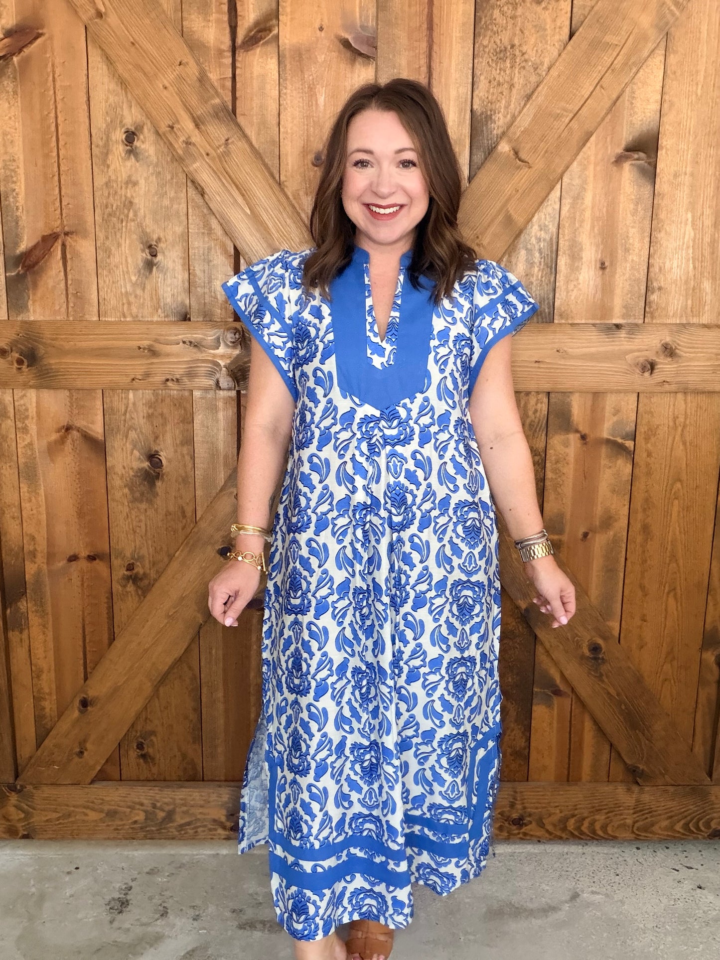 Blue Haven Midi Dress