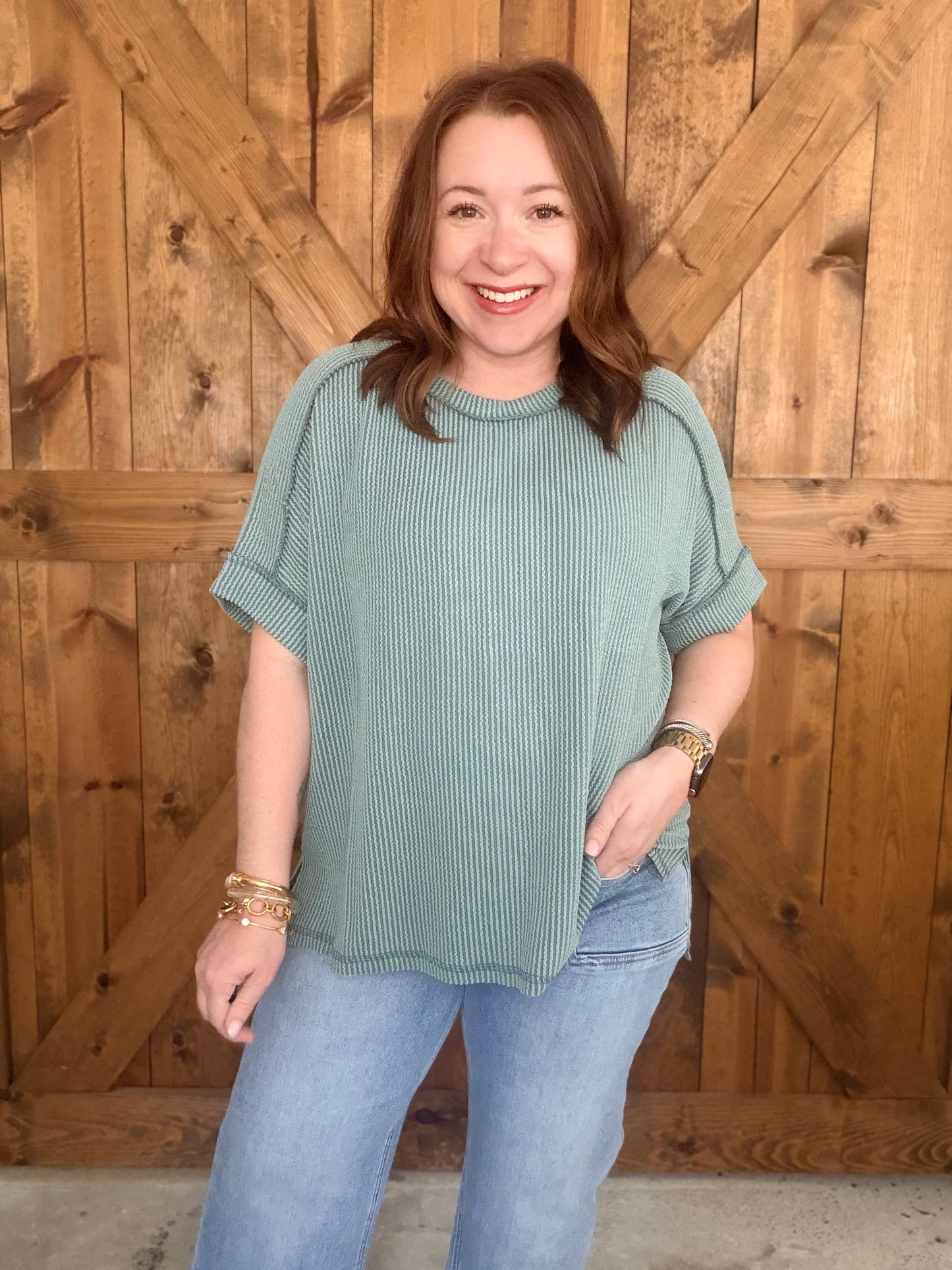 Must Have Basic Top - Jade