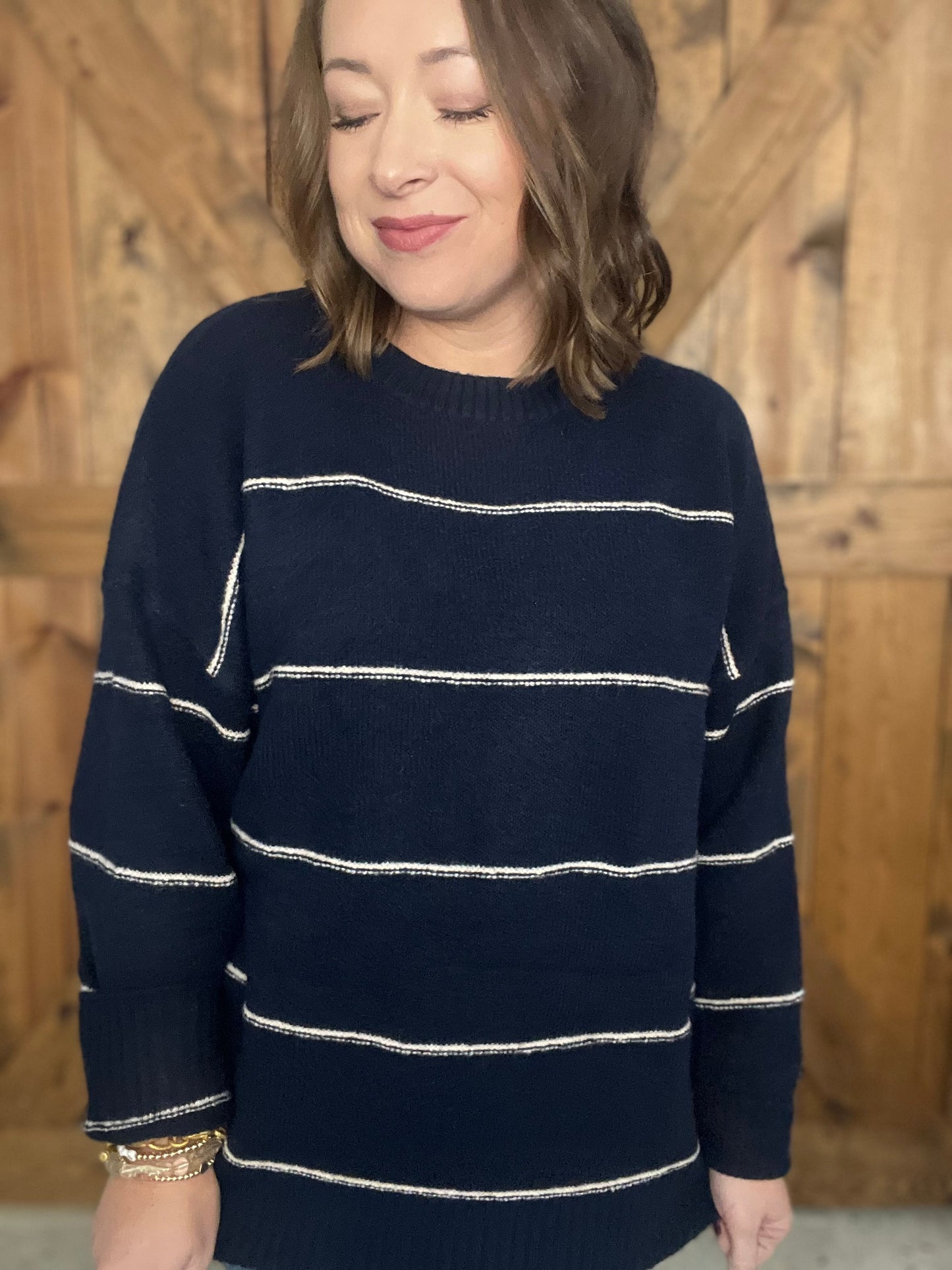 By and By Sweater - Navy