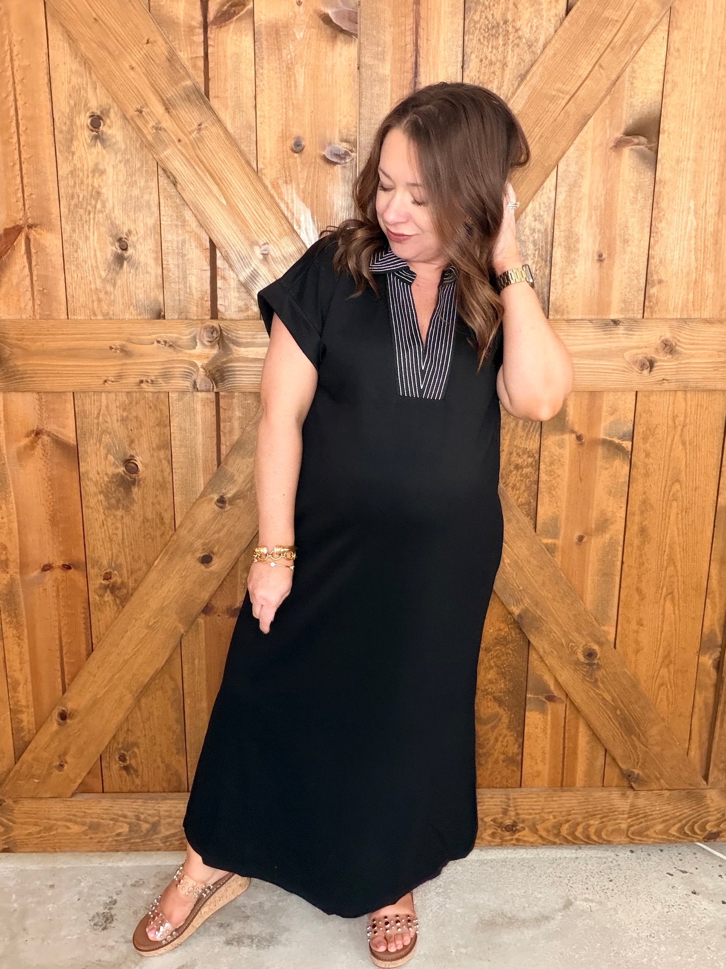 On Repeat Midi Dress