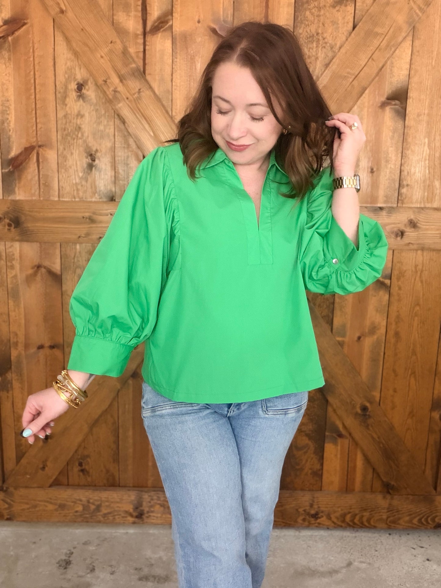 Emerald Muse Top