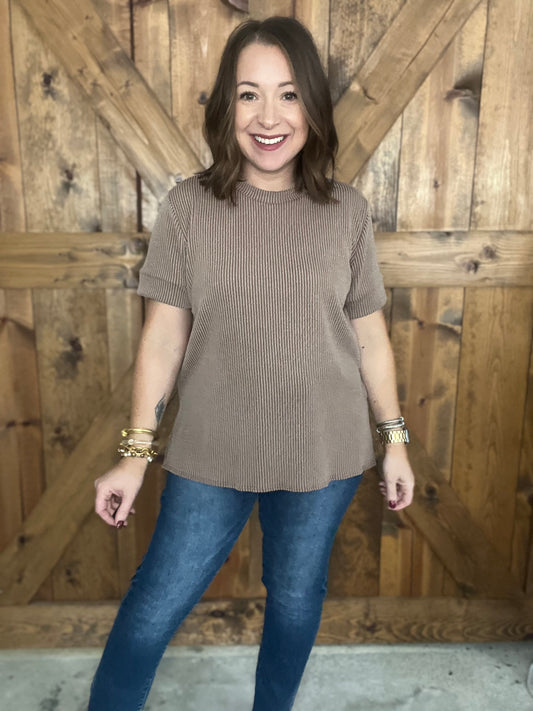 Basic Bliss Top - Camel