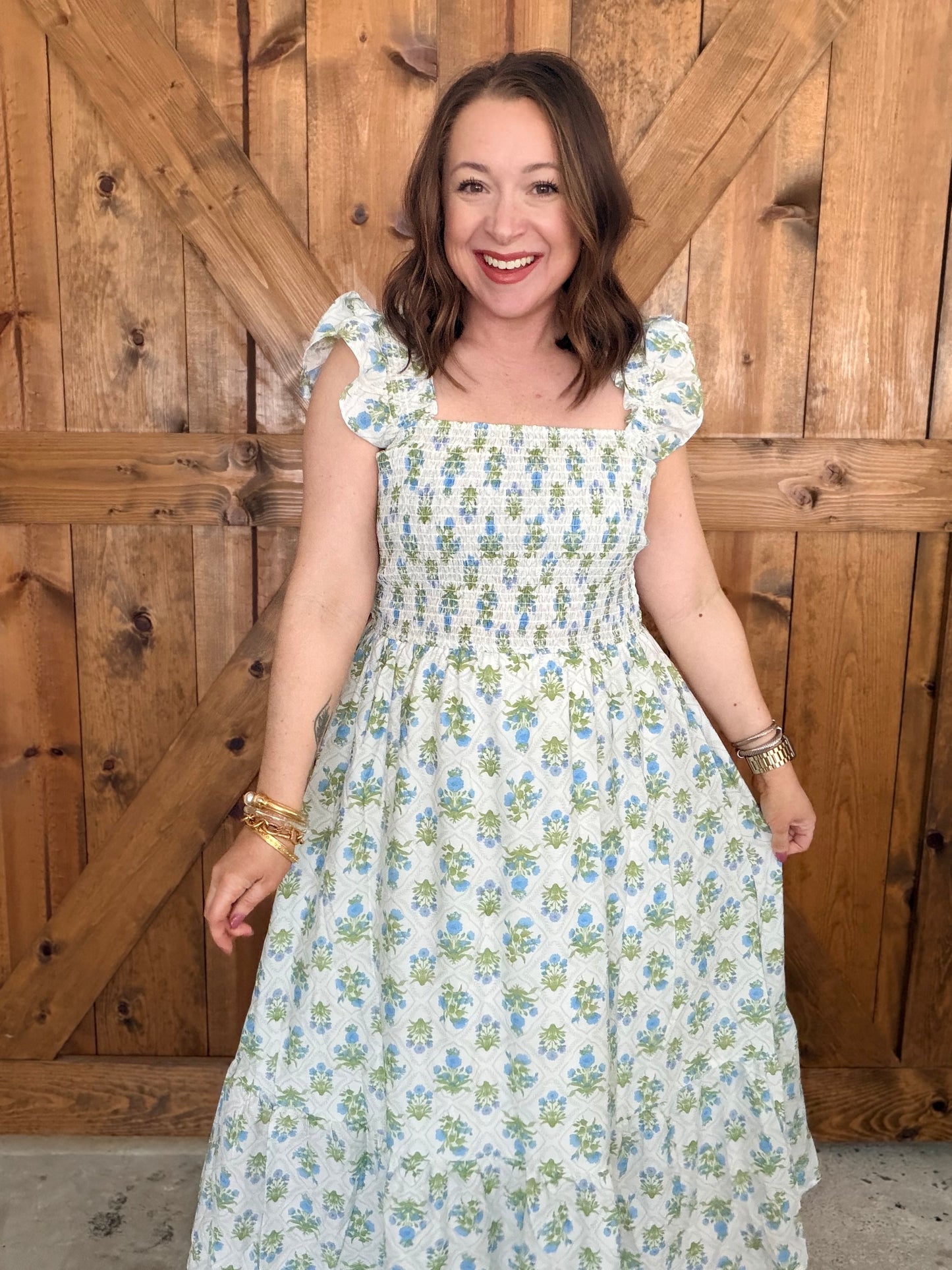 So Easy Dress - Blue Multi