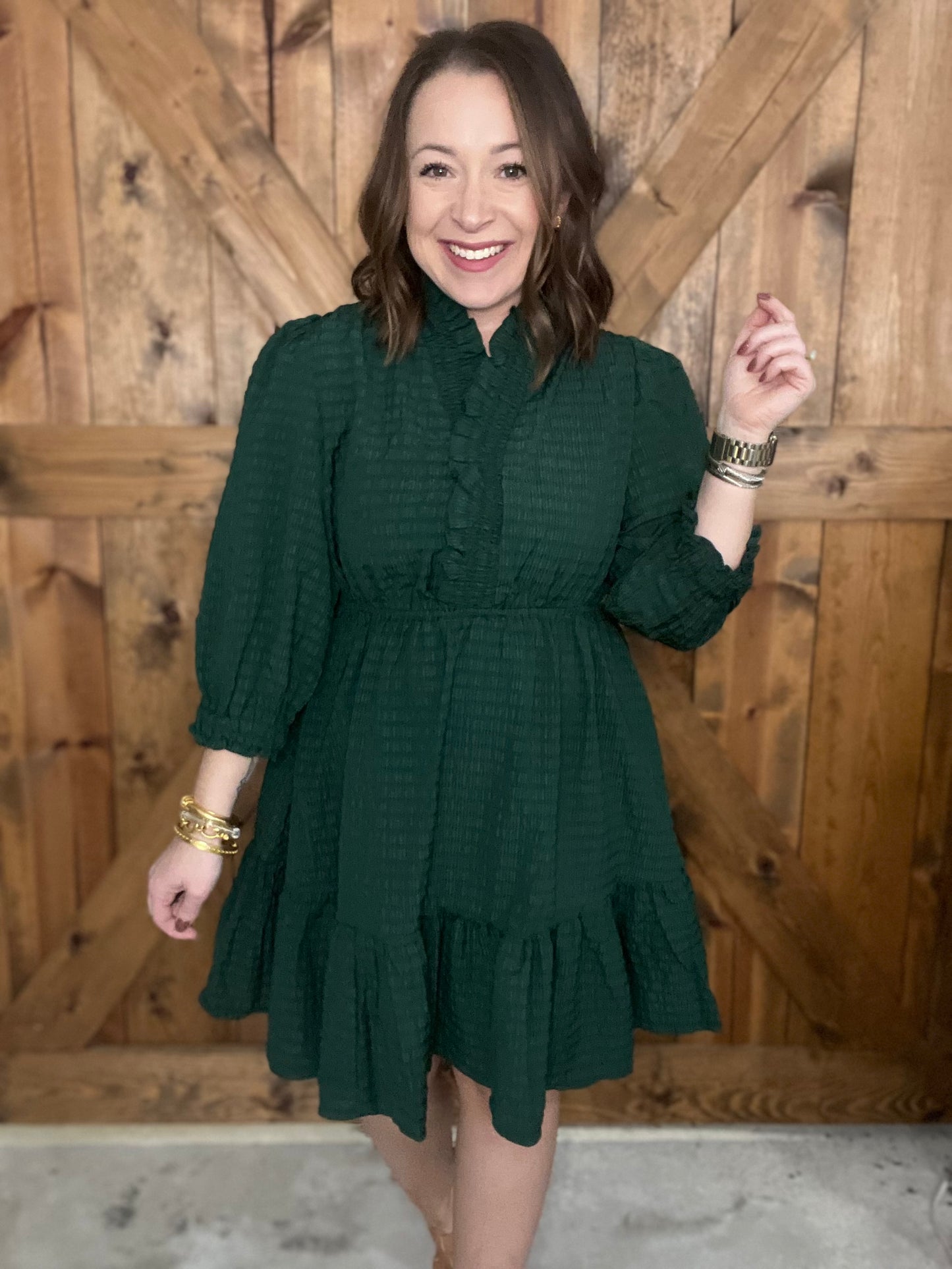 Evergreen Dress - Green