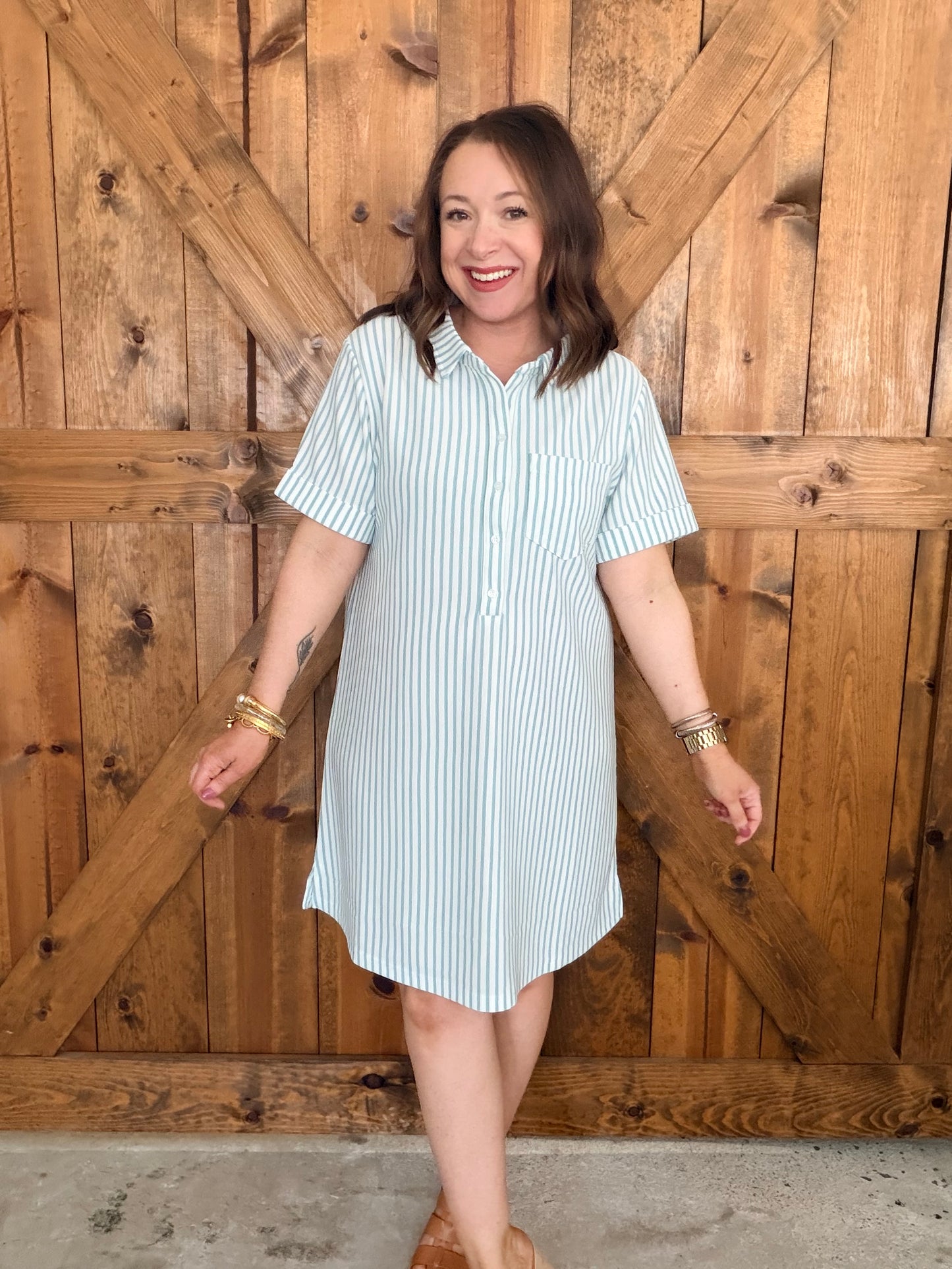 Fairway Dress - Seafoam