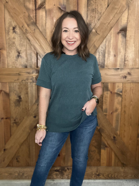 Basic Bliss Top - Teal