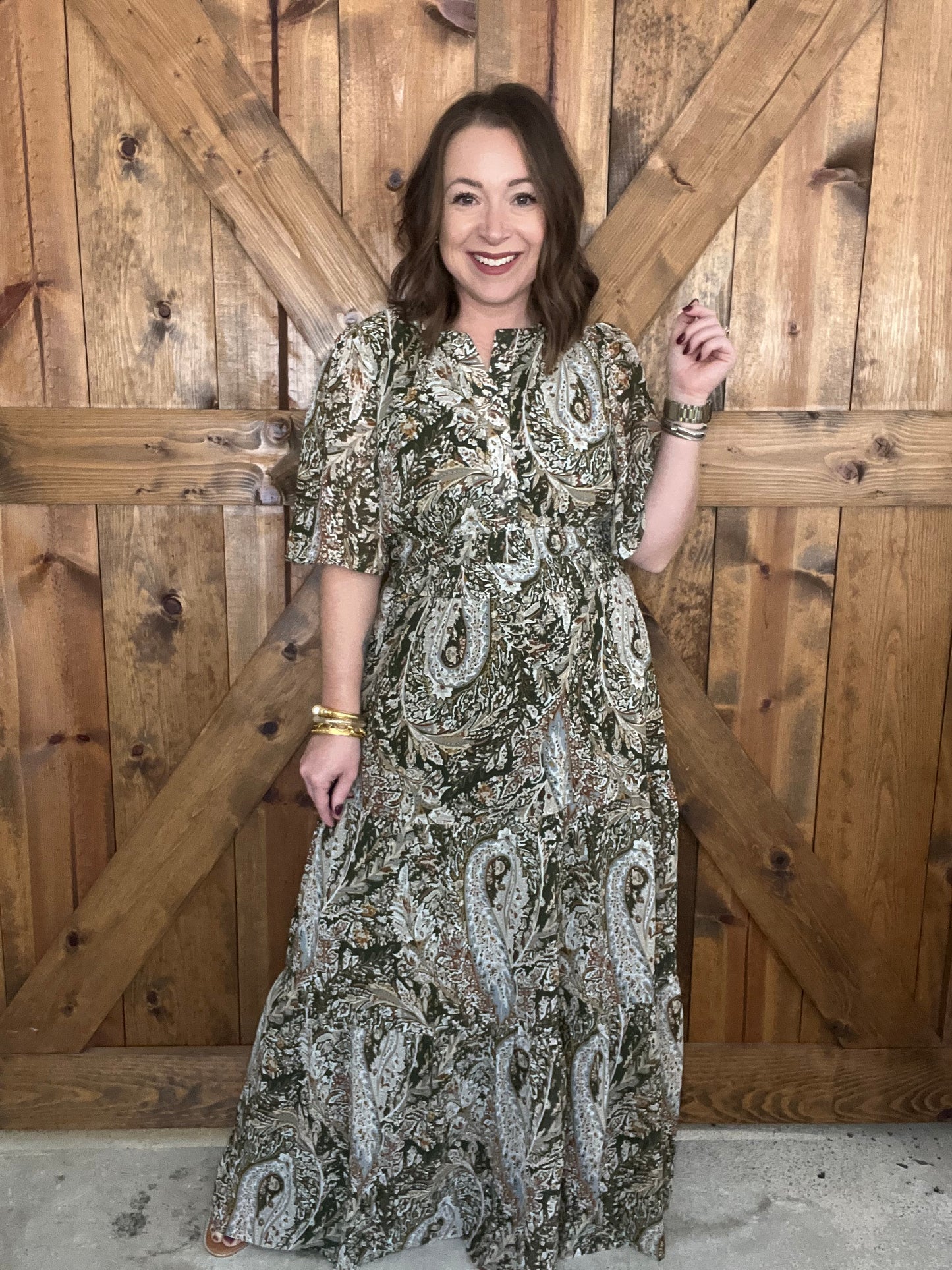 Last To Know Dress - Olive