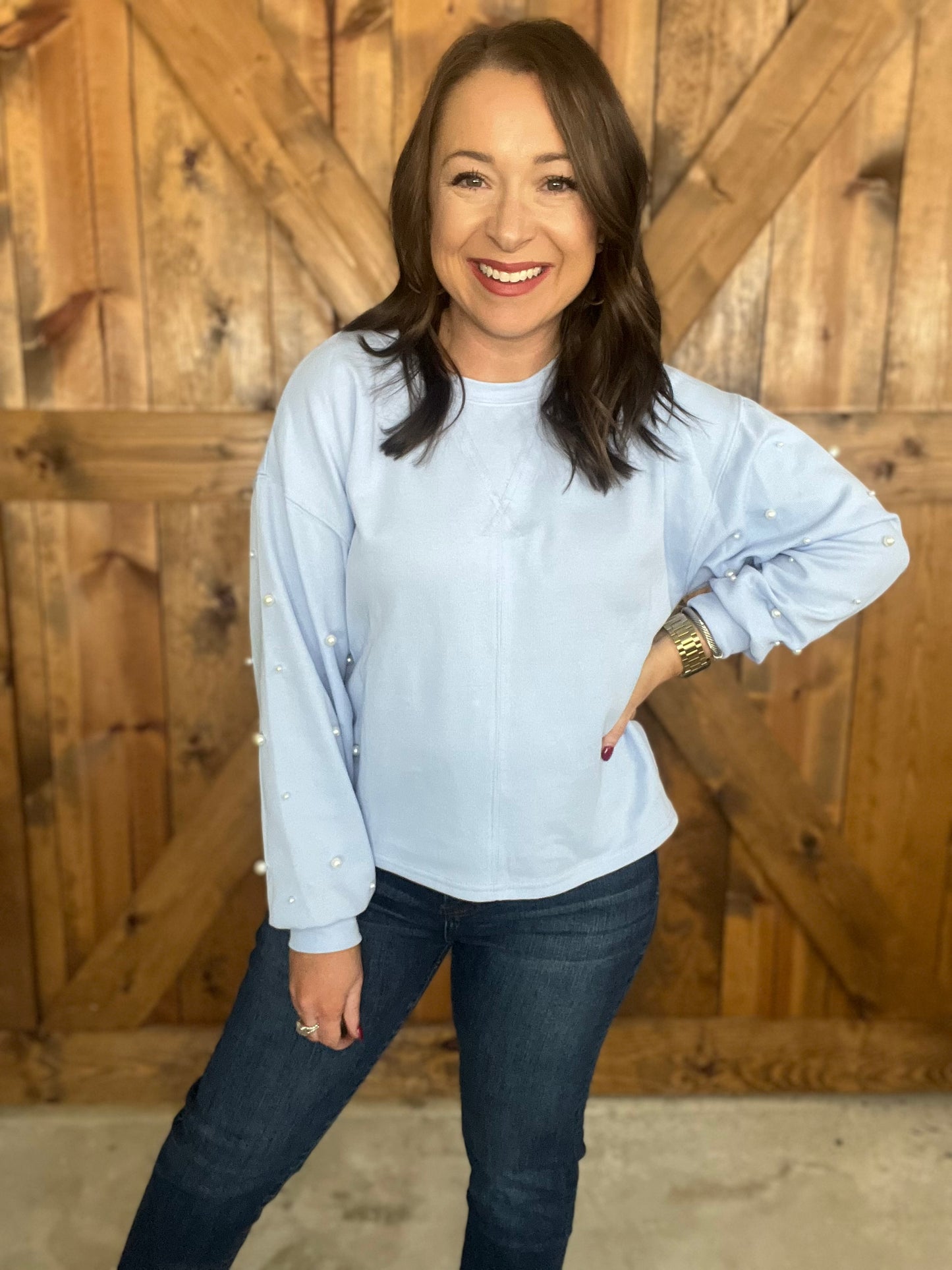 Fancy That Top - Blue